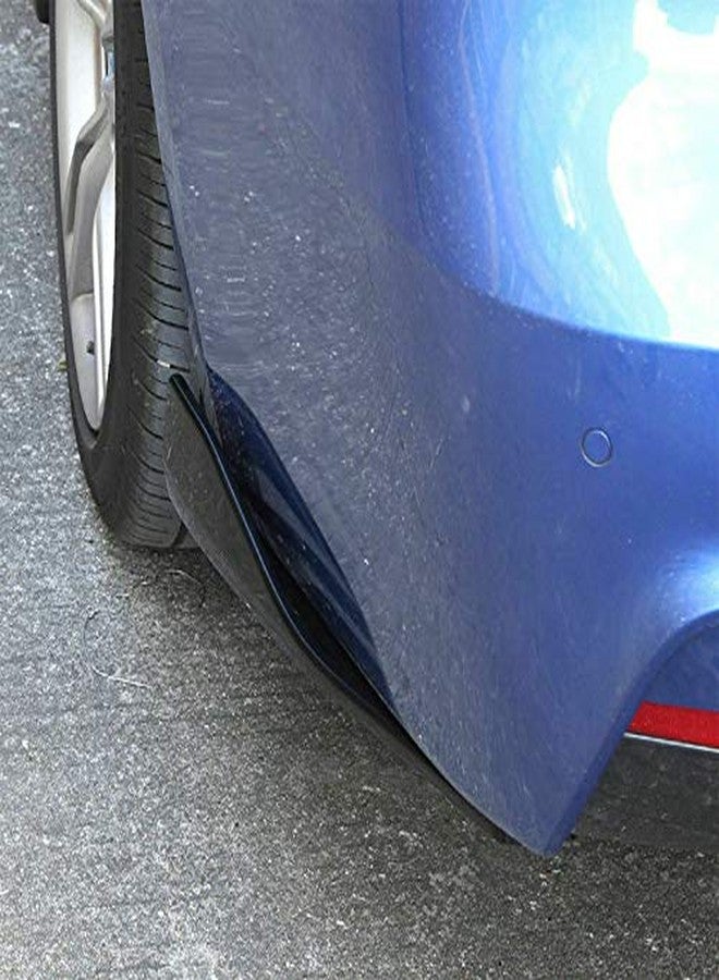 Aokzeeo 18.9Inch Skirt Spoiler Rear Lip Universal Car Side Skirt Rocker Splitters Winglet Wings Canard Diffuser Spoiler Rear Bumper Lip Lower Corner Valance Covers Splitter Spoilers - Image 3