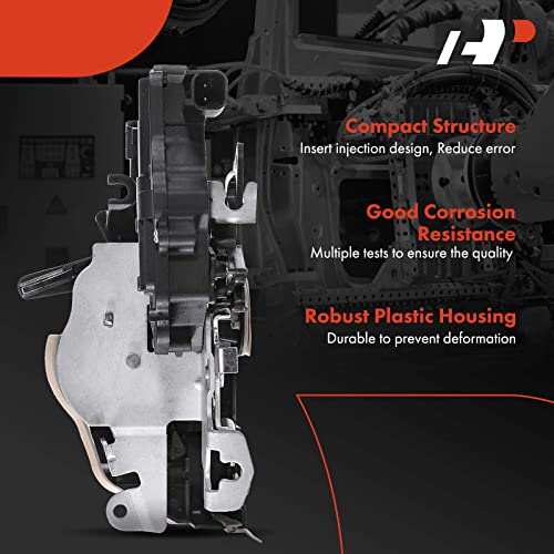 A-Premium Door Latch Lock Actuator Compatible with Ford Vehicles - for F-150 2018-2019, Crew Cab Pickup, Without Power Locks - Front Left Driver Side, Replace# CK2Z1521813J - Image 5