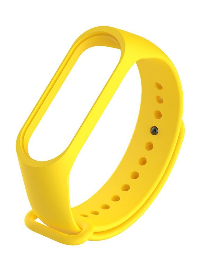 Replacement Band For Xiaomi Mi Band 3 Yellow - Image 1