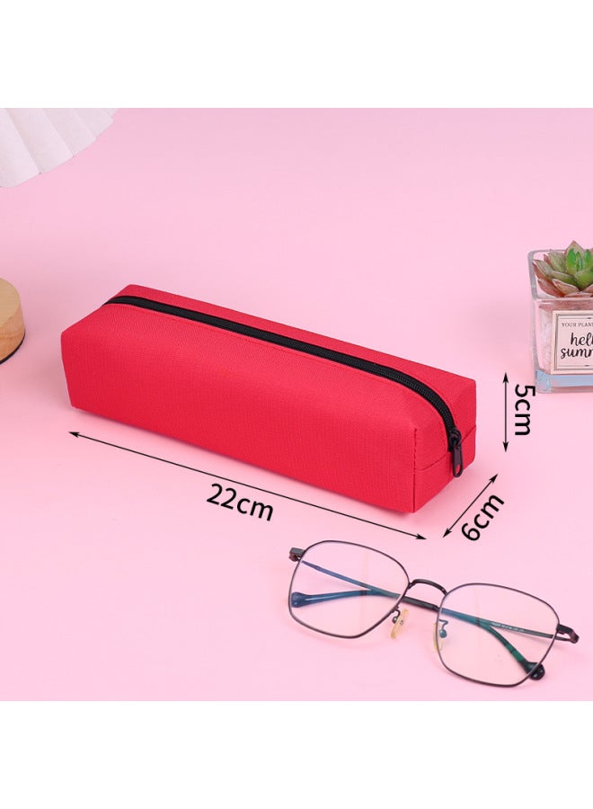 Pencil Bag Custom Cartoon Large Capacity Stationery Small Gift Gift Printed Logo Student Souvenir Enrollment Promotion Pencil