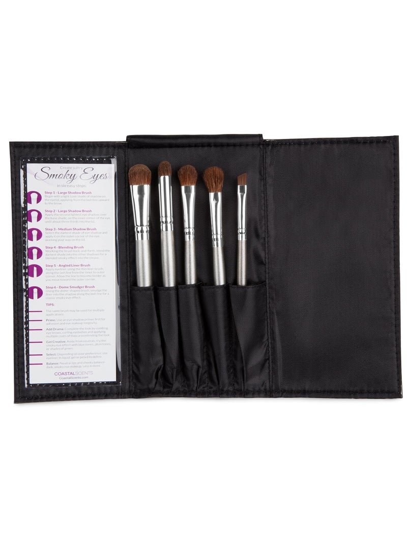 COASTAL SCENTS - Coastal Scents Smoky Eyes Brush Set, 0.17-Inch, 2.82-Ounce - Image 1