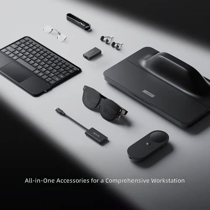 INAIR 2 Elite All-in-One Kit AI Spatial Computer AR Smart Glasses with 3DoF Spatial Hovering - Image 2