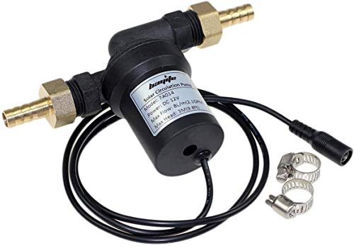 bayite BYT-7A014 DC 12V Solar Hot Water Heater Circulation Pump Low Noise 3M Discharge Head 2.1GPM - Image 1