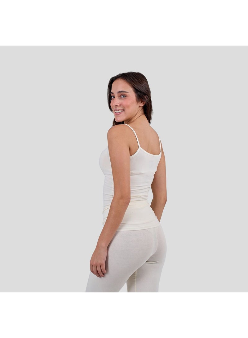 Dice womens Spaghetti-Strap Solid Top - Image 2