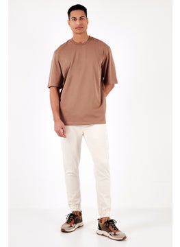 Buratti Cotton Oversize Crew Neck Basic T Shirt Men's T Shirt 5902365  - Image 3