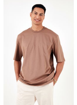Buratti Cotton Oversize Crew Neck Basic T Shirt Men's T Shirt 5902365  - Image 4