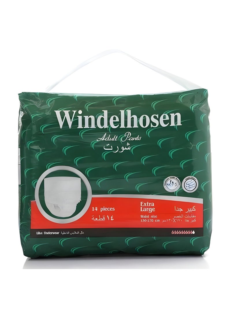 Windelhosen Adult diaper shorts, Xlarge size 170 x 130 cm ,14 pieces of shorts.  - Image 3