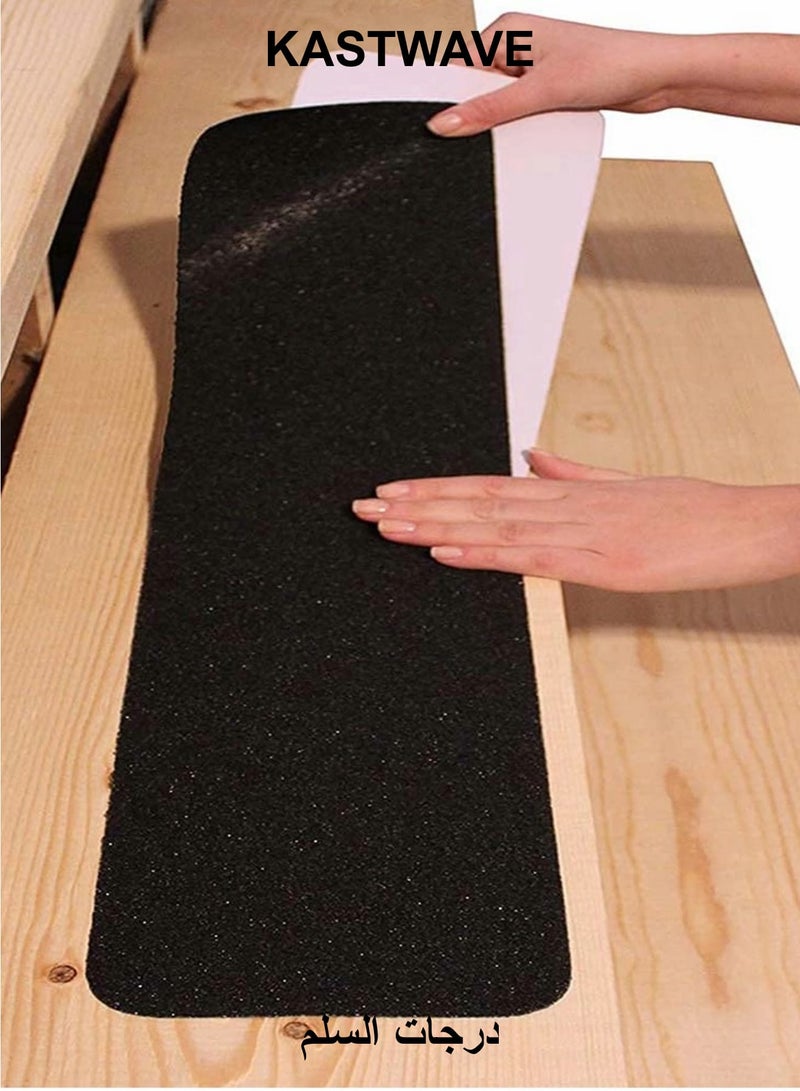 KASTWAVE 12 Pieces Of Anti-Slip Tape For Stair Treads-Outdoor 6X30 Inches - Image 1