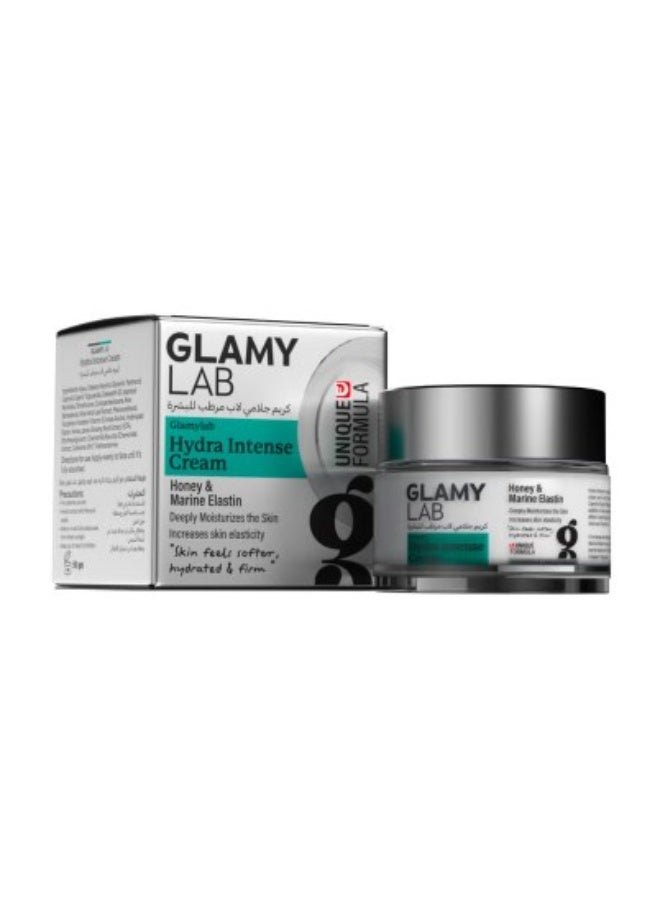 GLAMY LAB HYDRA INTENSE HONEY AND MARINE ELASTIN CREAM 50GM - Image 1