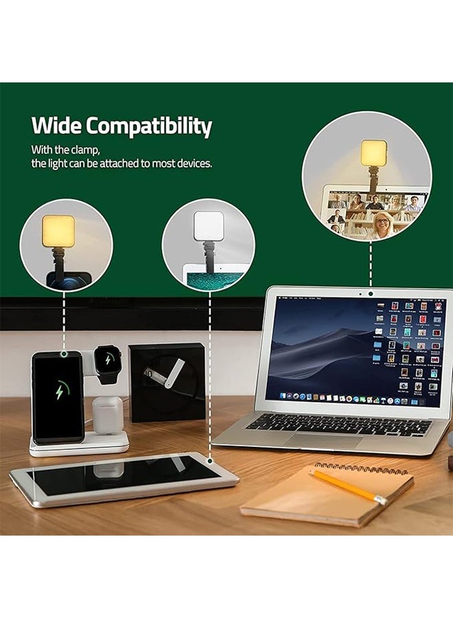 An LED Selfie Light, Phone Light with Front & Back Clip, Dimmable LED Portable Light for Phone, Camera, Laptop, TikTok, Makeup, Live Stream, Vlog  - Image 2