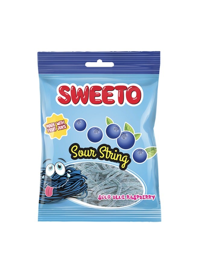 SWEETO SOUR STRING BLUE RASPBERRY 70G