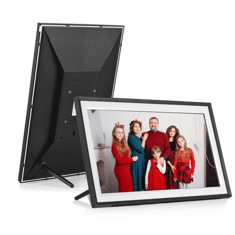 Digital Photo Frame 15.6-Inch 1920*1080 Touch Screen - WiFi Connectivity Instant Sharing 16GB Built-In Storage for Family Friends Home Gifting - Image 1