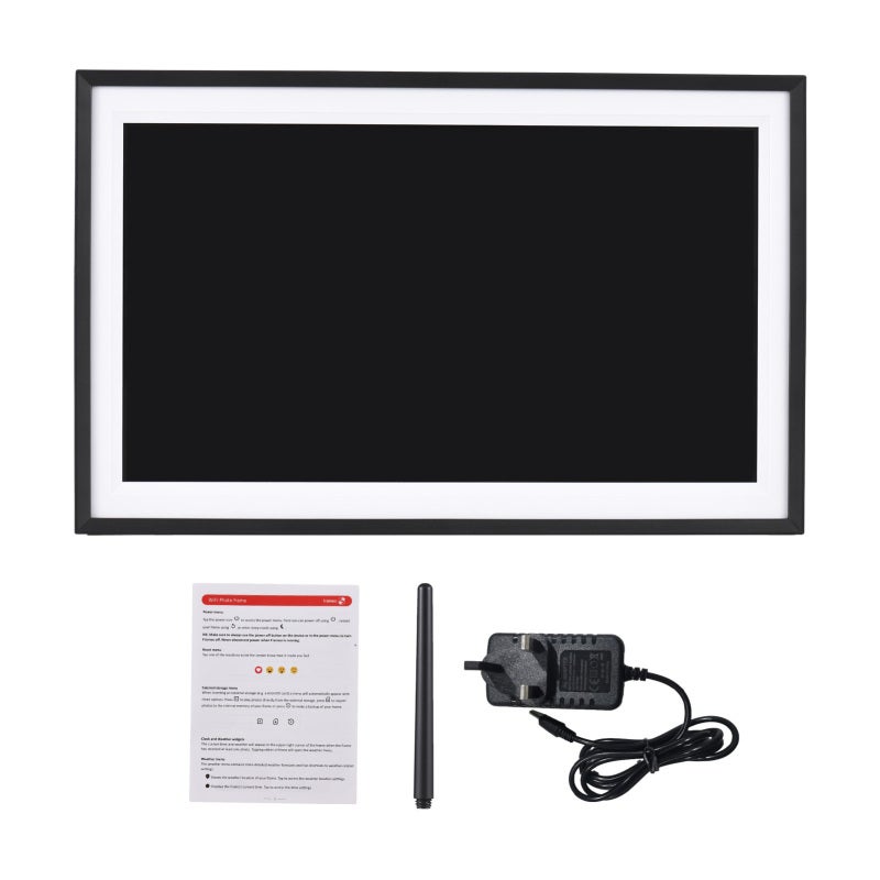 Digital Photo Frame 15.6-Inch 1920*1080 Touch Screen - WiFi Connectivity Instant Sharing 16GB Built-In Storage for Family Friends Home Gifting - Image 2