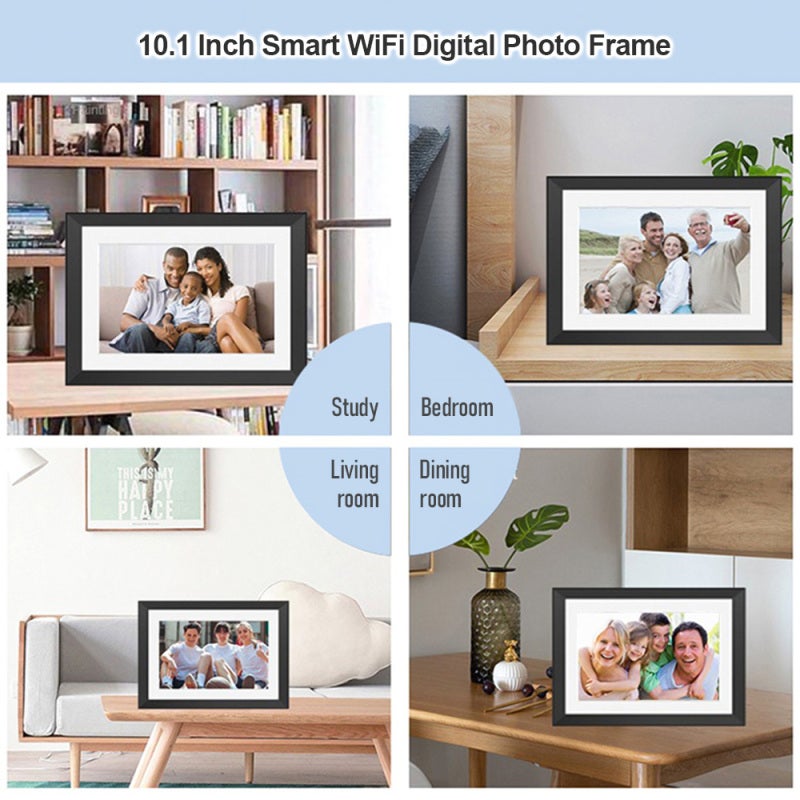 Digital Photo Frame 15.6-Inch 1920*1080 Touch Screen - WiFi Connectivity Instant Sharing 16GB Built-In Storage for Family Friends Home Gifting - Image 3