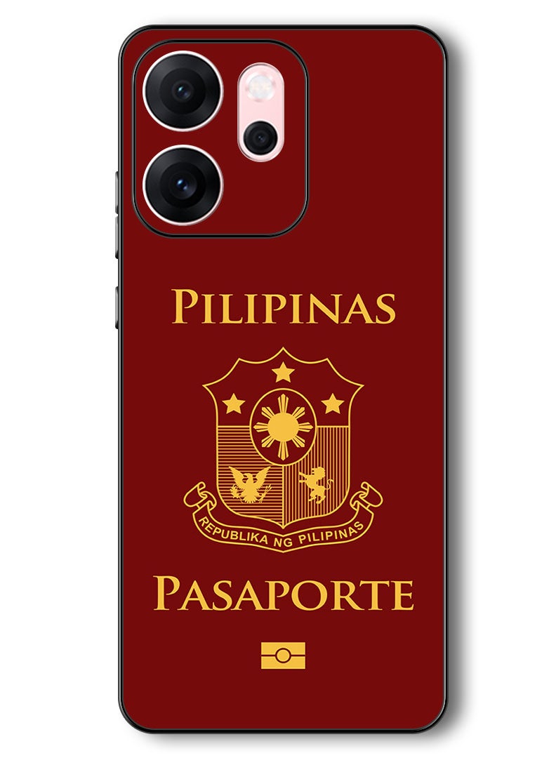 Theodor Case Compatible with Oppo Reno 14 F 6.57 Inch Protection Shockproof Bumper Cover Philippines Passport - Image 1