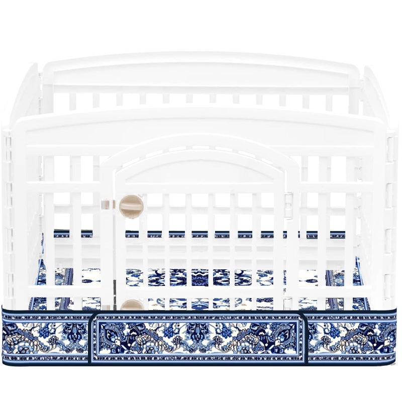 THINMUHAND Dog Playpen Bottom Pad Fits for 36 Inch 4 Panels Exercise Pet Playpen, Dog Crate Pad Puppy, Hoop and Loop Design (Note: Playpen Not Included).(Madala) - Image 1