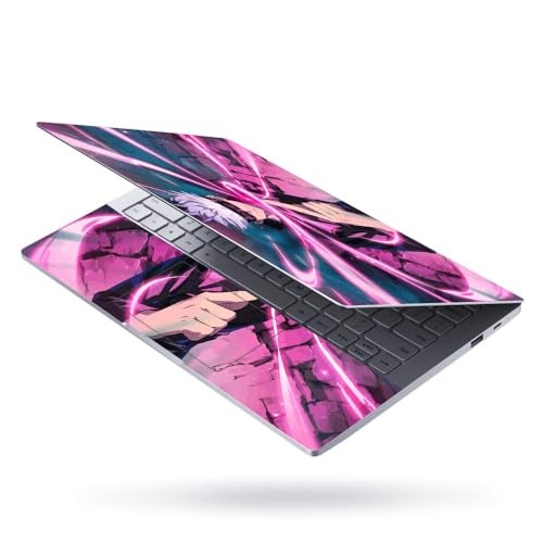 Finearts Full Body Laptop Skin Upto 15.6 inch Sticker Compatible for Dell/HP/Lenovo/Acer/Sony All Laptop Size Upto 14 to 15.6 Inch - Anime Satoru Gojo Jujutsu Kaisen - Image 2