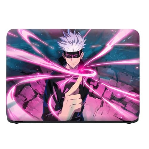 Finearts Full Body Laptop Skin Upto 15.6 inch Sticker Compatible for Dell/HP/Lenovo/Acer/Sony All Laptop Size Upto 14 to 15.6 Inch - Anime Satoru Gojo Jujutsu Kaisen - Image 3