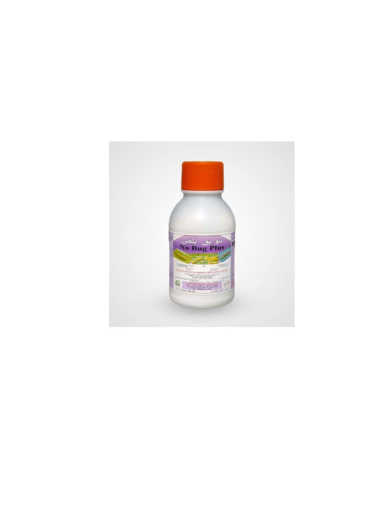 Generic No Bug Plus, Bio Insecticide Mitecide, Approved by ECOCERT, extracted from natural plant act as contact and stomach poison 250ml  - Image 2