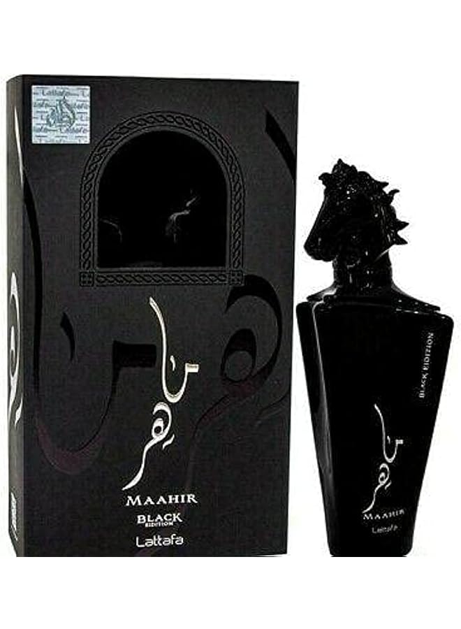 Lattafa Maahir Black Edition 100Ml Edp For Men And Women - Image 1