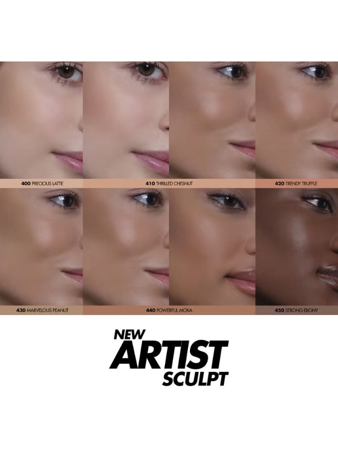 MAKE UP FOR EVER Artist Face Powders Sculpt - S440 - Powerful Mocha - Image 3