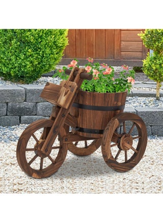 Tricycle Shaped Wooden Flower Pot Vase Wooden Flower Planter Pot Holder Garden Decorative Item Wooden Display Stand - pzsku/Z4C663ED98B245FDCE2AFZ/45/_/1693300643/8a462f5a-eaa9-4dcf-871e-b05597ca9f08