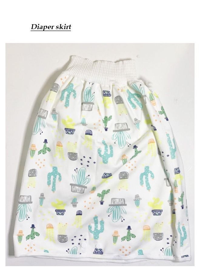 Yameem Toddler Training Washable Waterproof Diaper Skirt  - Image 1