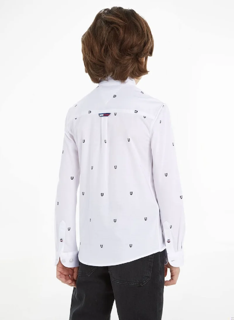 TOMMY HILFIGER All-Over Th Monogram Jersey Shirt