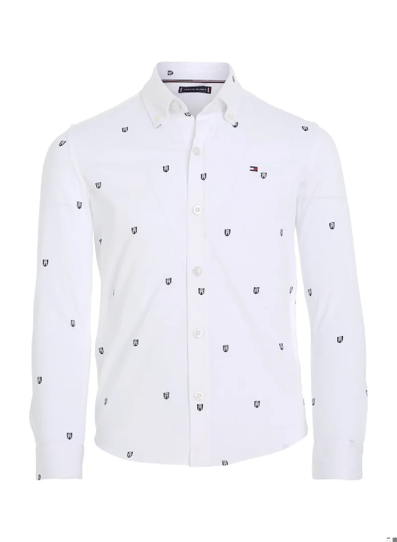 TOMMY HILFIGER All-Over Th Monogram Jersey Shirt