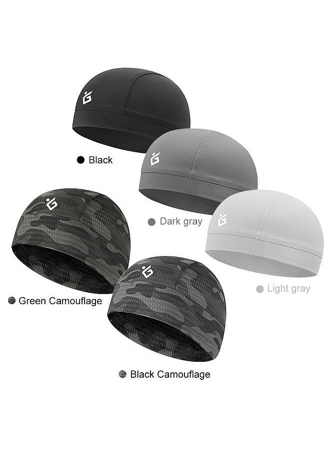 Golovejoy - Cooling Cap Men Women Sweat Wicking Cycling Running Hat Helmet Liner - Image 1