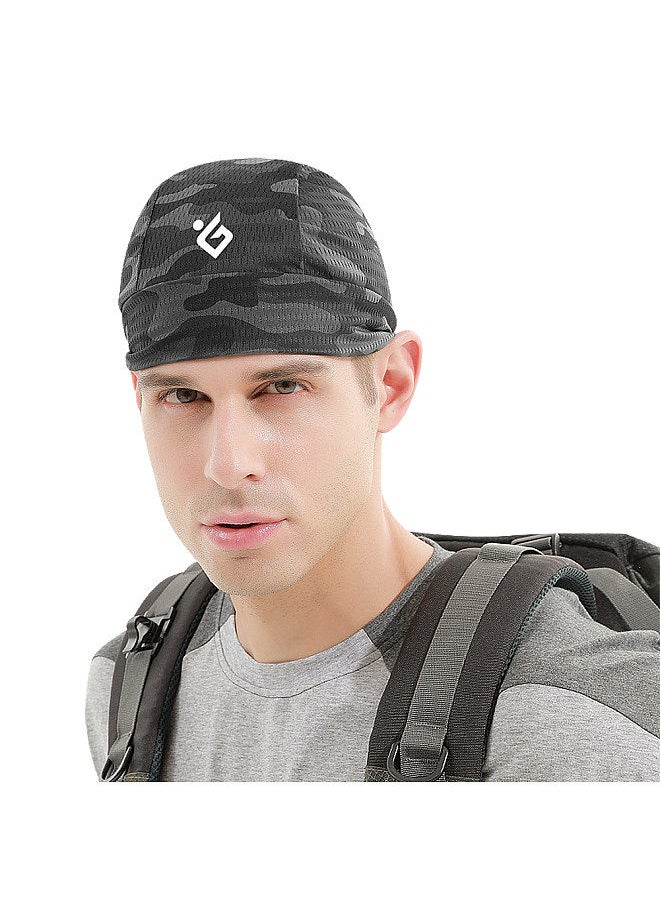 Golovejoy - Cooling Cap Men Women Sweat Wicking Cycling Running Hat Helmet Liner - Image 1
