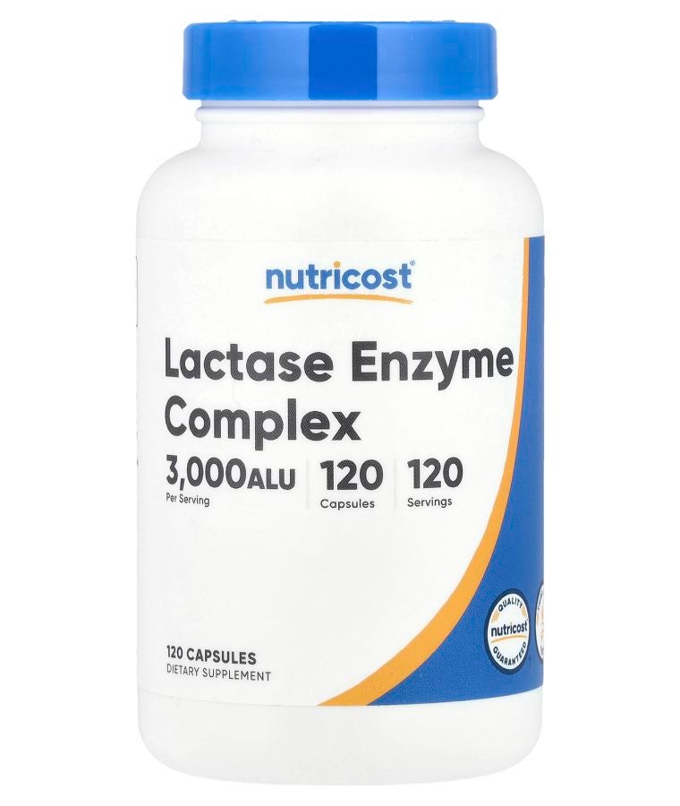 Lactase Enzyme Complex 3000 ALU 120 Capsules