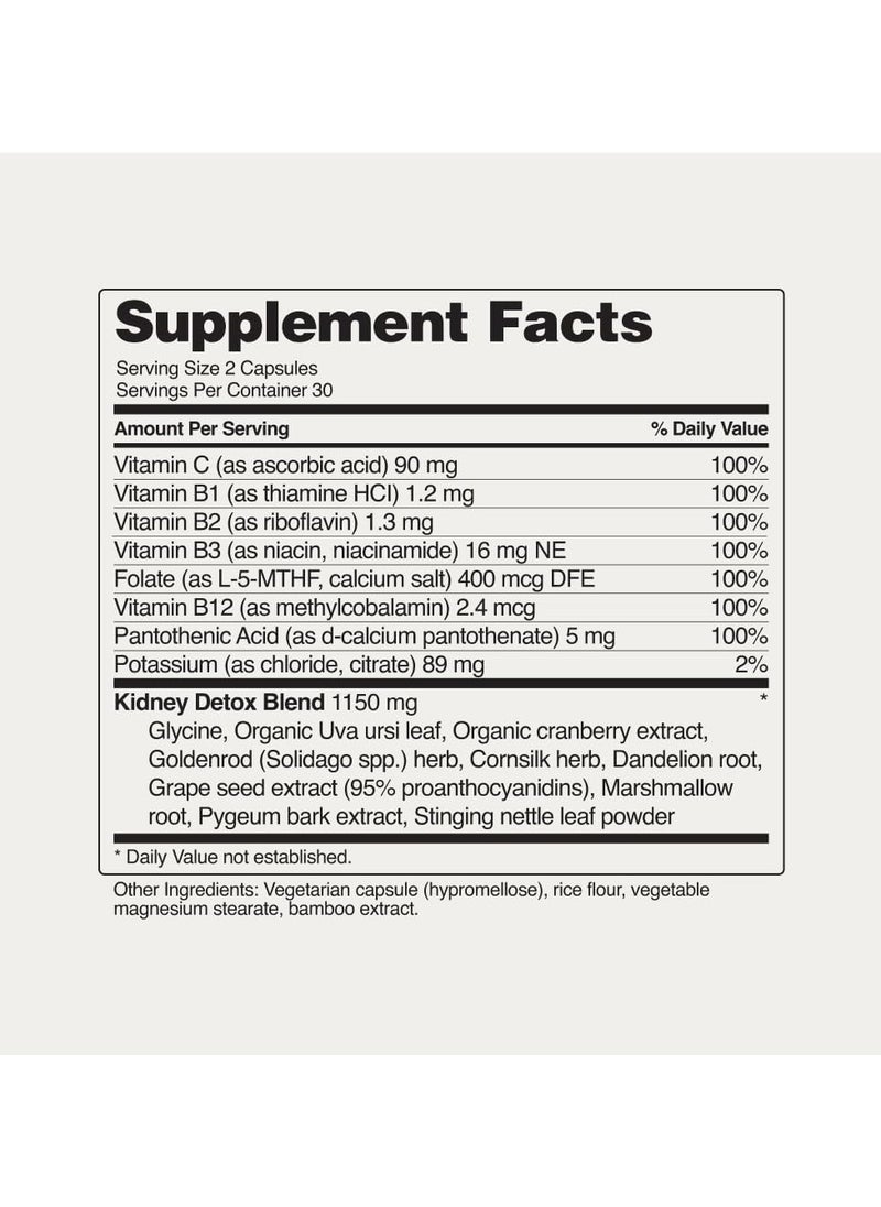 Kidney Health With Uva Ursi, Cranberry And 18 Other Active Ingredients Dietary Supplement - 60 Capsules - pzsku/Z4C666EF4C7778E4A242FZ/45/_/1738656281/3164ae89-3365-4c49-8c8f-70e142cf21e9