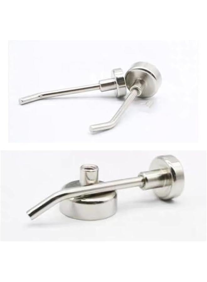 Generic Magnetic Hooks, Heavy Duty Magnet Hooks, Long Magnetic Hooks for Hanging Strong Magnetic Hanger for Cruise Cabins, Towel, Grill, Kitchen, Garage, Workplace (Silver),Pack of 5 (D0.63-L)  - Image 4