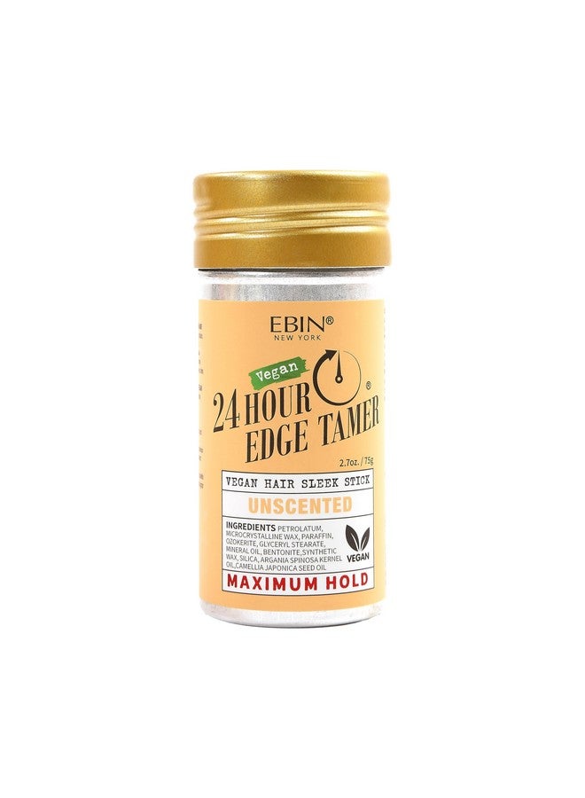 EBIN NEW YORK 24 Hour Edge Tamer Vegan Hair Sleek Stick Unscented Maximum Hold - Image 1