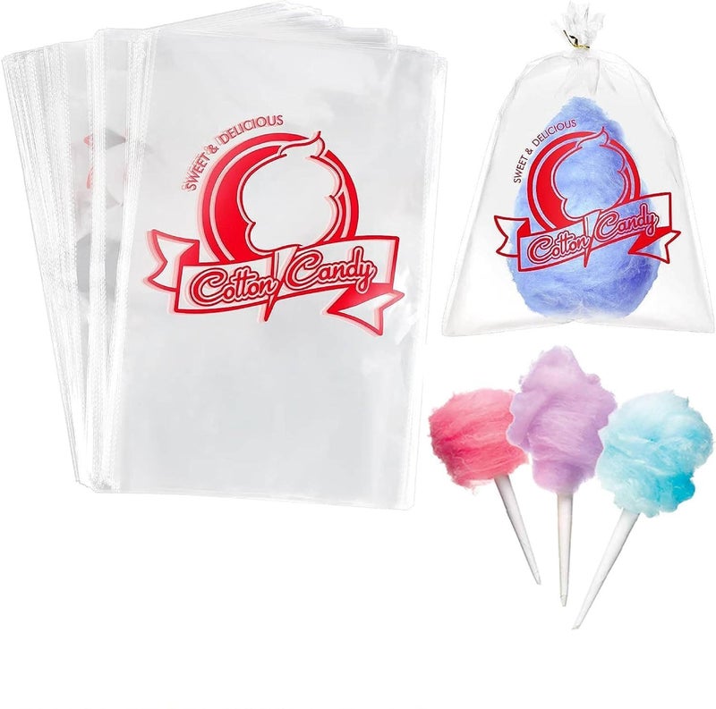 Perfectware Cotton Candy Bags 100ct. PW-Cotton Candy Bags 100ct - Image 2