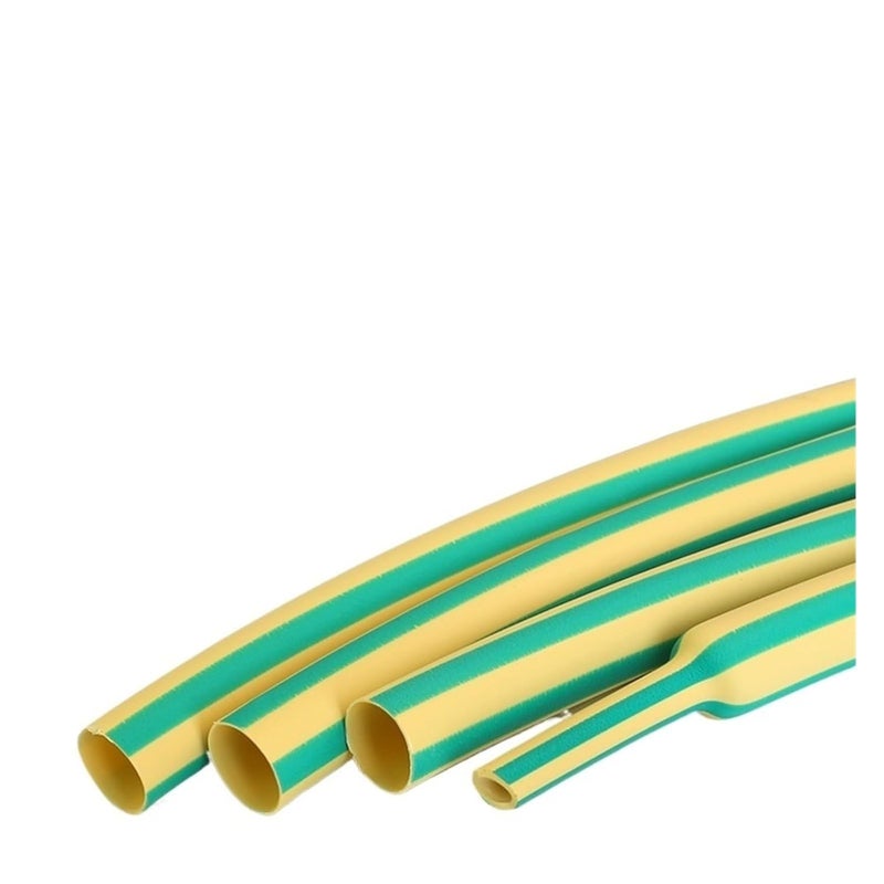 1 Roll Heat Shrink Tube Transparent 3: Ratio Adhesive Lined with Glue Dual Wall Tubing Wrap Wire Cable Kit Diameter .6-30mm(12.7mmX50M,Yellow) - Image 5
