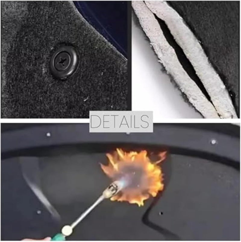 DEMULAX Front Hood Engine Insulation Mat for Jaguar XE X760 - Image 3