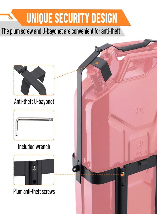 Racewill Anti Theft Jerry Can Mount Holder - Image 2