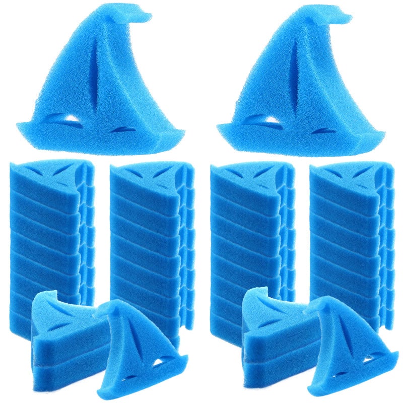 Patelai Patelai 40 Pcs Hot Tub Sponge Spa Cleaning Sponges for Hot Tub Oil Absorbing Sponge Cleaning Scum Absorber for Spa,  - Image 1