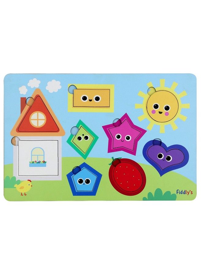 Fiddlys Fiddly'S Wooden Learning Educational Puzzle 12 Inch X 8 Inch Large Puzzle Toy For Kids & Children Age 4+ (Pack Of 43) - Image 3