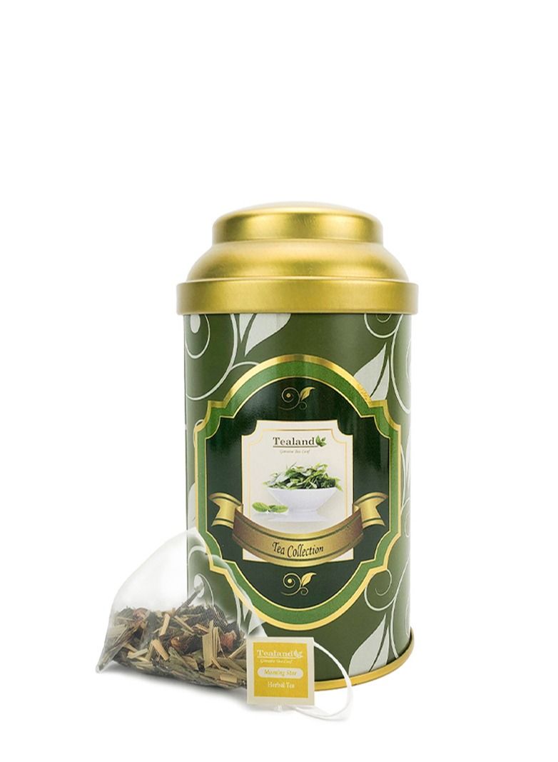 Tealand Pyramid Morning Star Special Strong Malty Loose Leaf Breakfast Invigorating Aroma 15pcs  - Image 1