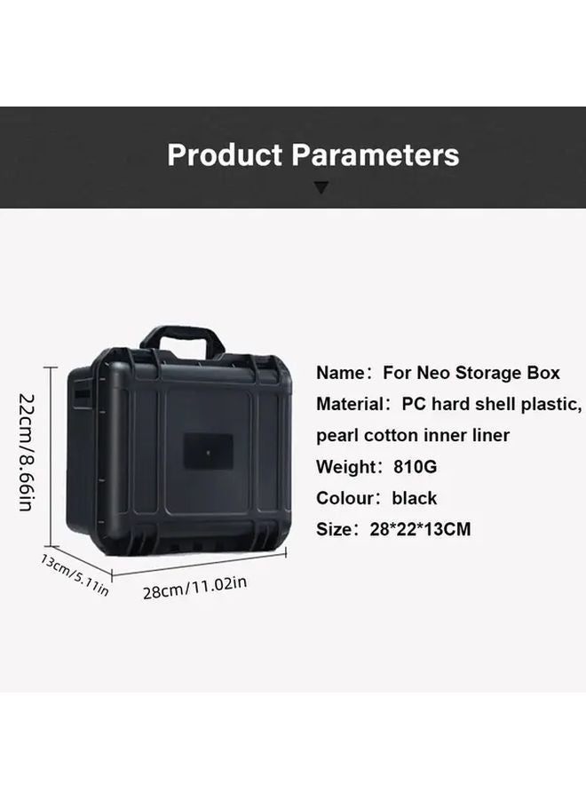 1pc Hard Case Portable Storage Bag for DJI Neo Drone and Accessories - Image 4