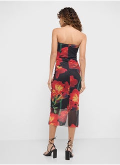 Bandeau Mesh Floral Bodycon Dress - pzsku/Z4C66F78E28484A66691CZ/45/_/1734937417/066335c9-a469-49c6-8aa4-6d5a7863a79b