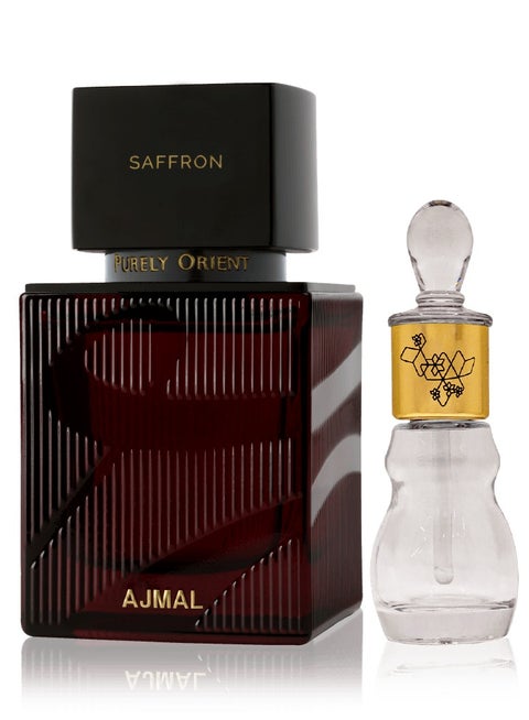 Ajmal Purely Orient Saffron EDP 75ml Fantabulous Oil 12 GM