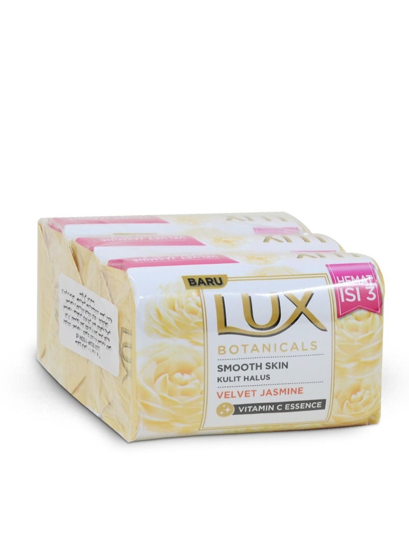 Lux صابون بار نباتي ناعم بعبير الياسمين المخملي - Image 1