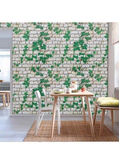 Self Adhesive Waterproof Wallpaper Lvy Brick Pattern Wall Sticker For Living Room Hall Bedroom Decoration Pvc Vinyl Wall Stickers 45 X 304 Cm - pzsku/Z4C671C3C0BE72EE02857Z/45/_/1735817620/98c335b2-3bed-45a5-b533-4018add9e52a