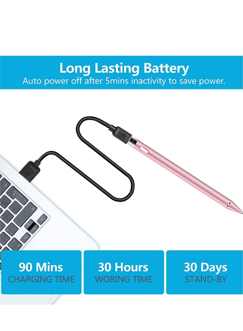 ELTRAZONE Stylus Pen for iPad - Rechargeable 1.5mm Fine Point High Sensitivity Digital Pencil for Drawing and Writing, Compatible with Phone/iPad/iPad Pro/Samsung Android and Other Touch Screen Devices - Image 5