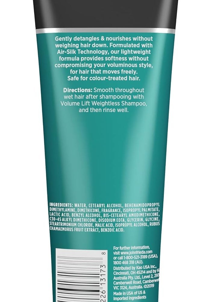 John Frieda Luxurious Volume Touchably Full Weightless Conditioner - 8.45 oz - Image 5