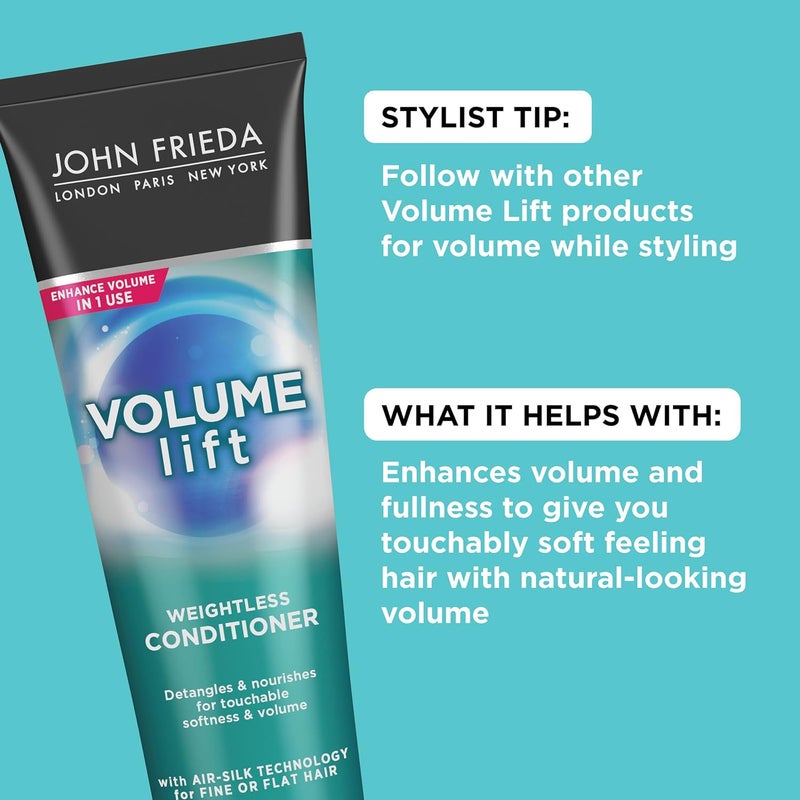 John Frieda Luxurious Volume Touchably Full Weightless Conditioner - 8.45 oz - Image 3
